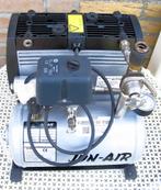 Olievrije compressor - Jun-Air - 8 Bar - 4 liter tank, Ophalen, Mobiel, Gebruikt, 6 tot 10 bar
