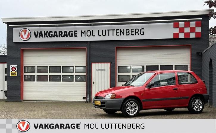 TOYOTA Starlet 1.3 16V, Auto's, Oldtimers, Bedrijf, Te koop, Lichtmetalen velgen, Radio, Toyota, Benzine, Hatchback, Handgeschakeld