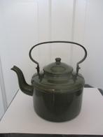 Waterketel, emaille, met goudkl. bies (1), Huis en Inrichting, Ophalen of Verzenden