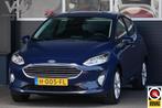 Ford Fiesta 1.0 EcoBoost Titanium NL, clima, PDC, stoelverw., Voorwielaandrijving, Gebruikt, Blauw, LED verlichting