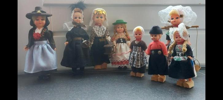Folklore poppen collectie, Antiek en Kunst, Antiek | Speelgoed, Ophalen of Verzenden