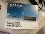 TP-Link 8-Port PoE Switch, Computers en Software, Netwerk switches, Ophalen of Verzenden, Zo goed als nieuw