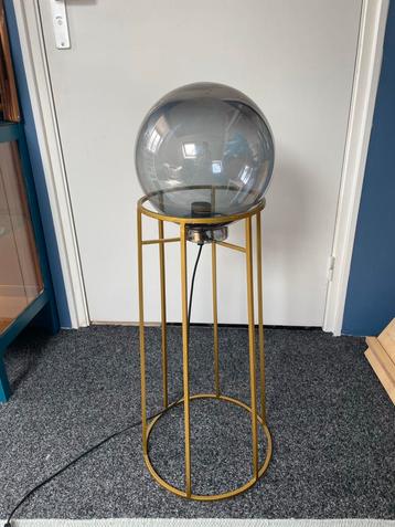 Sissy Boy Vloerlamp Rookglas Goud beschikbaar voor biedingen