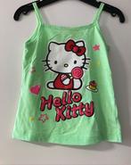Hello Kitty mouwloos Tshirt maat 98 groen, Meisje, Ophalen of Verzenden, Hello Kitty, Zo goed als nieuw