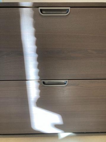 Ladenkast met slot. Galant. Ikea 80x45cm - afbeelding 4