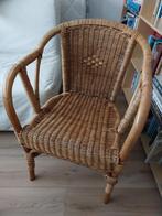 Rieten stoel, Huis en Inrichting, Stoelen, Ophalen, Gebruikt, Overige kleuren, Riet of Rotan