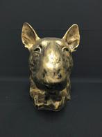 Bulterriër kop brons gekleurd. Urn, Ophalen of Verzenden, Nieuw, Dier