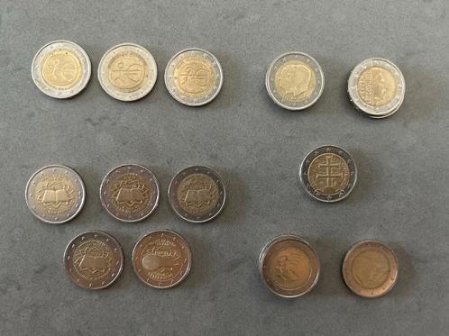 2 Euro Munten - Diverse Landen, Postzegels en Munten, Munten | Europa | Euromunten, Losse munt, 2 euro, Overige landen, Ophalen of Verzenden