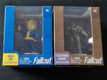 2 Fallout figurines (Vault Boy & T-60 Power Armor) beschikbaar voor biedingen