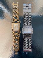1 DKNY + 2 Guess dameshorloges, Staal, Gebruikt, Staal, Guess