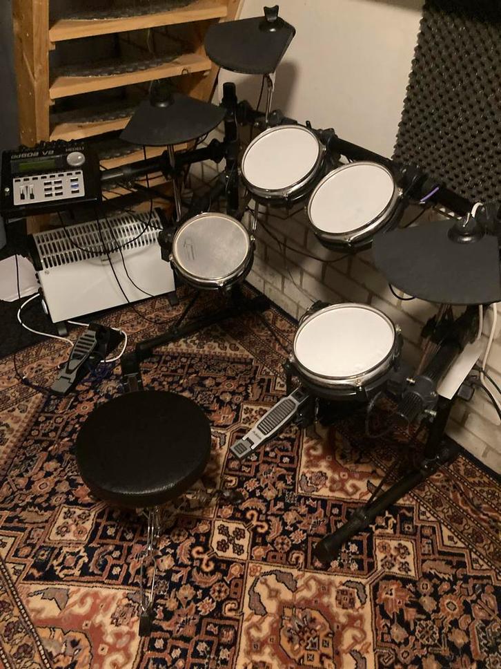 Medeli DD602 V2 Elektrisch Drumstel, Muziek en Instrumenten, Drumstellen en Slagwerk, Gebruikt, Overige merken, Elektronisch, Ophalen of Verzenden