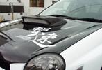 Chargespeed Carbon Hood Scoop luchthapper - Impreza 01-07, Ophalen of Verzenden