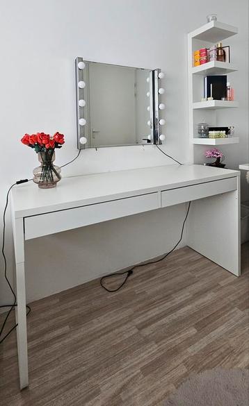 Ikea make up tafel,MICKE
Bureau, wit,142x50 cm