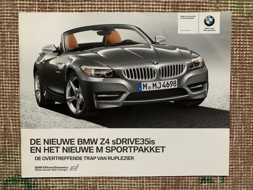 Nederlandse brochure folder BMW Z4 sDrive 35is E89 2009, Boeken, Auto's | Folders en Tijdschriften, Nieuw, BMW, Ophalen of Verzenden