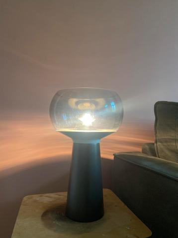 Set van 2 BePurehome retro mushroom lampen met smoke glas beschikbaar voor biedingen