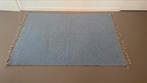 Vloerkleed blauw wol vintage, Ophalen, Gebruikt, Blauw, Minder dan 10 m²