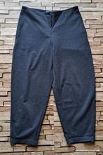 OSKA-Stijlvolle Donkergrijze Pinstripe Broek, mt. 46/48, Kleding | Dames, Verzenden, Zo goed als nieuw, Grijs, Broek of Spijkerbroek