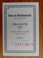 Bureau voor Muziek-Auteursrecht - 1913 -> BUMA/STEMRA, Postzegels en Munten, Aandelen en Waardepapieren, Ophalen of Verzenden