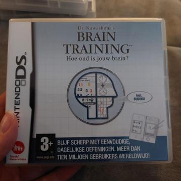 Dr. Kawashima's Brain Training, NDS, zonder boekje beschikbaar voor biedingen