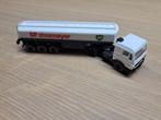 Wiking Mercedes trekker en oplegger - BP Stromeyer - 1/87, Ophalen of Verzenden, Gebruikt, Bus of Vrachtwagen, Wiking