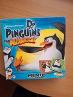 De Pinguïns van Madagascar Memo Spel, Een of twee spelers, Ophalen of Verzenden, Zo goed als nieuw, Just Games