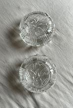 Retro vintage glazen schaaltjes / bakjes / kristal, Ophalen