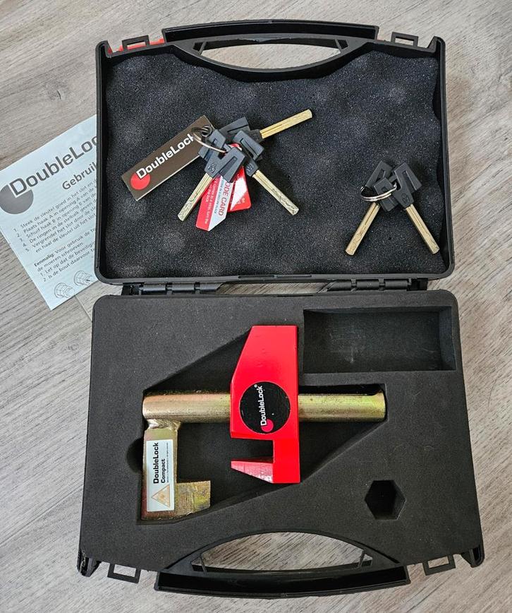 DoubleLock Compact Eagle disselslot / koppelingsslot, Caravans en Kamperen, Caravan accessoires, Gebruikt, Ophalen of Verzenden