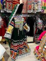 Afghaanse Jurk - Donkergroen, Zeer Goede Staat, Kleding | Dames, Ophalen of Verzenden, Zo goed als nieuw, Maat 38/40 (M), Groen