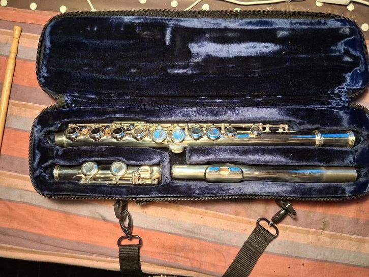 Trevor James 10X II dwarsfluit, gereviseerd, Muziek en Instrumenten, Blaasinstrumenten | Dwarsfluiten en Piccolo's, Gebruikt, Dwarsfluit