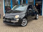 Fiat 500 1.2 Sport 2009 Zwart NAVI AIRCO LM APK NAP!, Voorwielaandrijving, Gebruikt, 4 cilinders, 840 kg