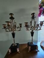 Napoleon de 3de stijl kandelaars, Antiek en Kunst, Ophalen of Verzenden, Koper of Brons