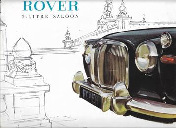 Brochure ROVER 3-Liter Saloon, 1977 (NL). beschikbaar voor biedingen