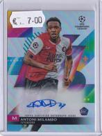 Topps Finest UCC 2023-24 Antoni Milambo Feyenoord RC Auto, Ophalen of Verzenden, Zo goed als nieuw, Plaatje