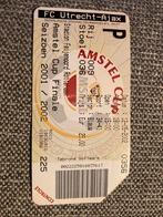 TICKET FC UTRECHT-AJAX BEKERFINALE 2002, Verzamelen, Ophalen of Verzenden, Zo goed als nieuw, Ajax, Overige typen