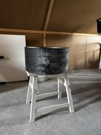 Te Koop: Lampenkap Duran / grijze lampenkap, Huis en Inrichting, Lampen | Lampenkappen, Ophalen, Gebruikt, Rond, Grijs