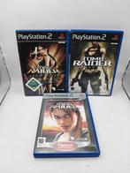 3x Tomb Raider PS2, ., 1 speler, Ophalen of Verzenden, Zo goed als nieuw