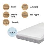 Nieuw Wiegmatras ZZZOO 40x80 + Topper, Ophalen of Verzenden, Nieuw, Matras
