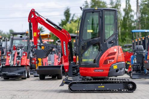 Graafmachine KINGWAY VIP20 GRATIS levering 1820KG KUBOTA, Zakelijke goederen, Machines en Bouw | Kranen en Graafmachines, Graafmachine