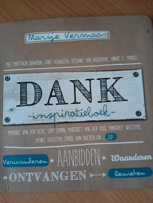 Dank - Inspiratieboek Marije Vermaas, Boeken, Godsdienst en Theologie, Nieuw, Christendom | Protestants, Ophalen of Verzenden