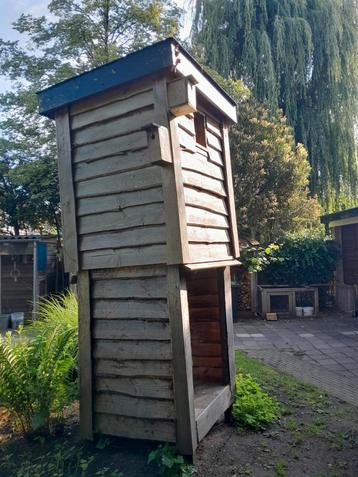 Speelhuisje boomhut ~ houten hut honk huis  beschikbaar voor biedingen