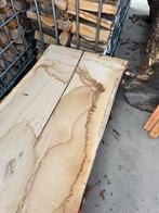 Xxl eiken boomstambladen 4mx95x8cm, Ophalen of Verzenden, Zo goed als nieuw, 250 cm of meer, Balken