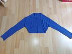 Blauw bolero vestje *Hema*, Blauw, Ophalen of Verzenden, Maat 36 (S), Gedragen