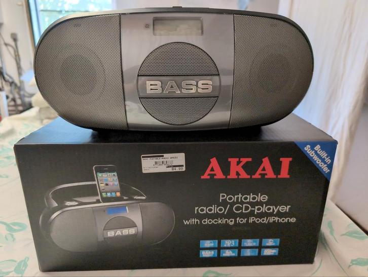 Akai APRC51I, Audio, Tv en Foto, Radio's, Gebruikt, Radio, Ophalen