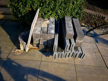 Antraciet Betonband/Opsluitband 15x5 - 12 stuks beschikbaar voor biedingen