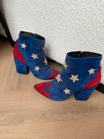 Fabienne Chapot – suède – zeldzaam model – maat 39, Blauw, Lage of Enkellaarzen, Ophalen of Verzenden, Gedragen