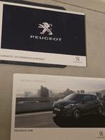 Instructieboekje en onderhoudsboekje peugeot 208, Ophalen of Verzenden, Zo goed als nieuw, Peugeot