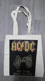 AC DC for those about to rock vintage linnen tasje afdruk, Ophalen of Verzenden, Zo goed als nieuw
