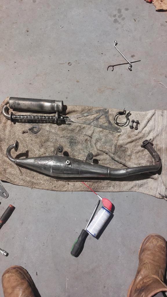 Yasuni Uitlaat Piaggio, Fietsen en Brommers, Brommeronderdelen | Algemeen, Ophalen of Verzenden