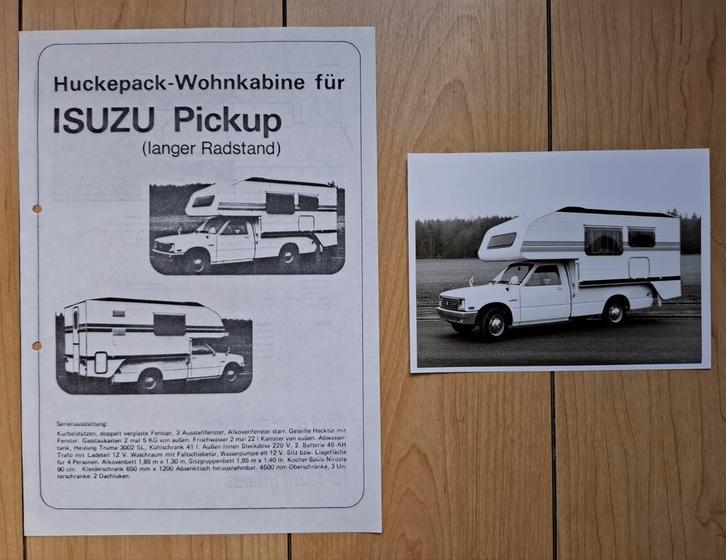 Isuzu Pick Up, 12 items. € 20,--, Boeken, Auto's | Folders en Tijdschriften, Zo goed als nieuw, Overige merken, Ophalen of Verzenden