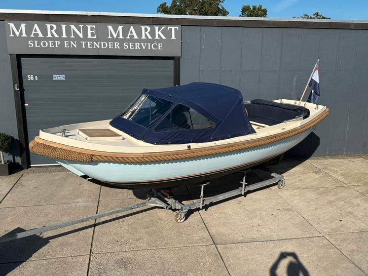 Makma vlet 700 2005, Yanmar inboard zeer nette staat, Watersport en Boten, Sloepen, Gebruikt, 10 tot 30 pk, 6 meter of meer, Binnenboordmotor